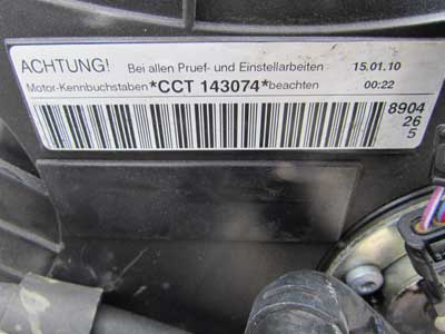 Audi TT Mk2 8J OEM Engine Motor 2.0T Quattro CCTA 64K Miles VW Golf Passat CC EOS 2008-201210